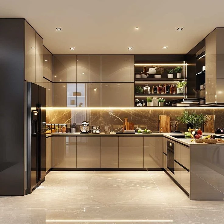U-shaped Kitchen